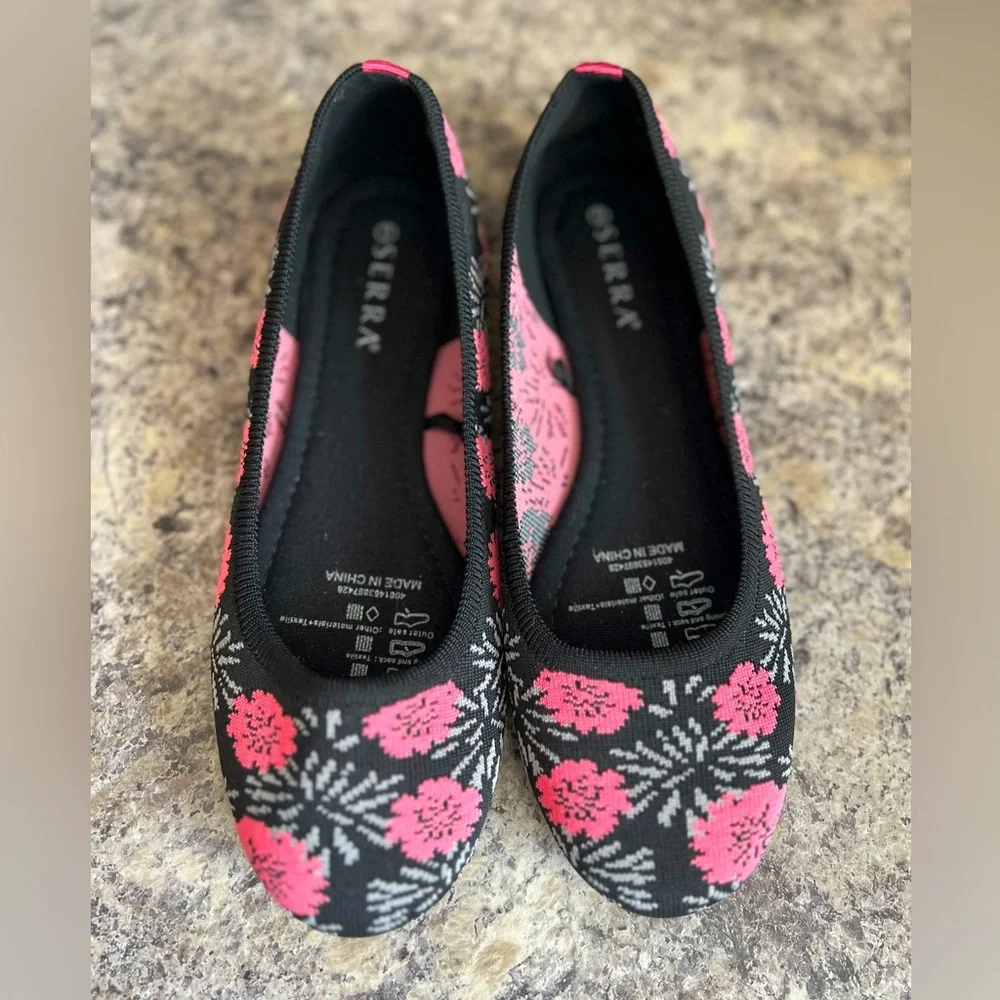 Serra Floral Slip-on Flats size 9 - Picture 3 of 8